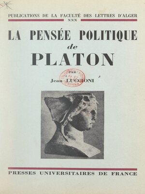 cover image of La pensée politique de Platon